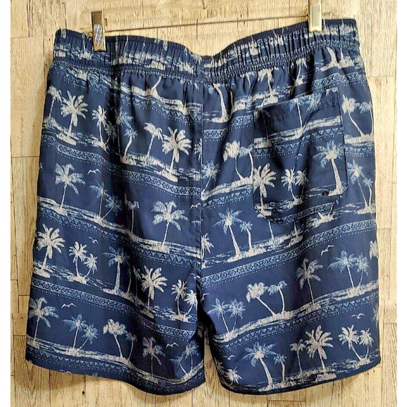 Colosseum Men's California Bears Blue Palm Trees Swim Trunks Size XL underwear - Picture 2 of 7
